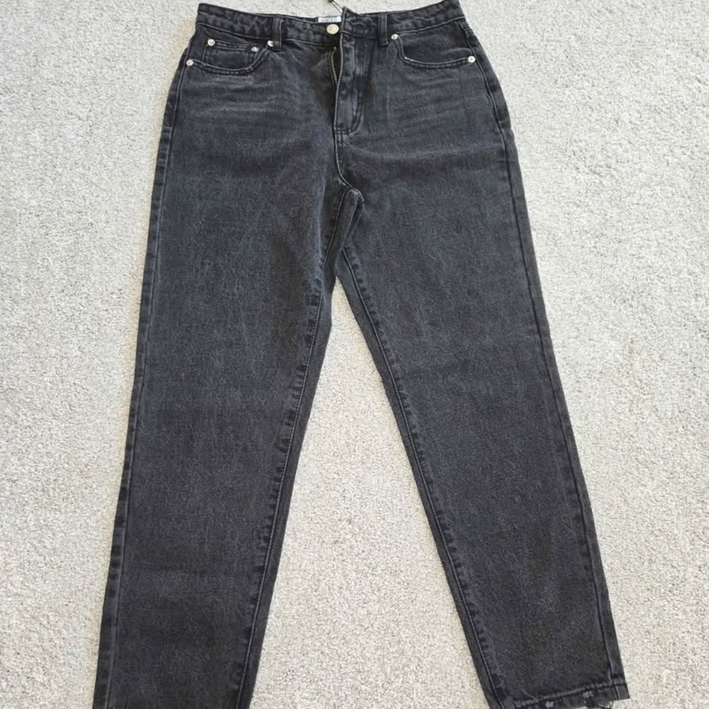 Nwt Princess Polly Charcoal Denim Jeans